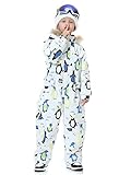 Bluemagic Little Kid's One Piece Overall Snowsuits Ski Suits Jackets Coats Jumpsuits,Penguin,110