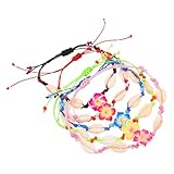 Artisanat de tissage complexe : tissés de manière experte pour un ajustement confortable, bracelets sont conçus pour être doux pour la peau, bijoux tropicaux pour femmes, bijoux de plage pour femmes