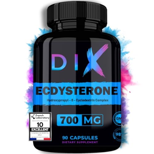 BETA-ECDYSTERONE 1490MG | 98% Pura | Óptima Absorción | Fórmula Avanzada | 20-Hidroxi-Ecdisterona (20HE) |GMP & HACCP|