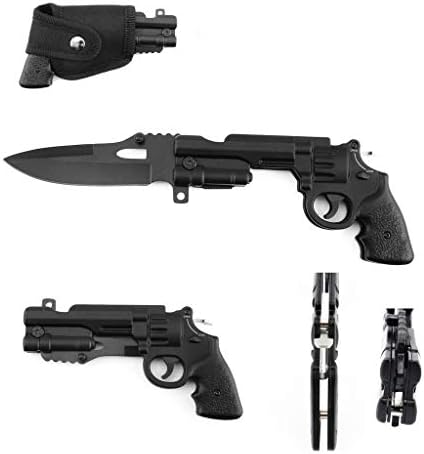 General Edge Trigger 44 Mag Pistol Knife Black Assisted-Open