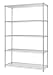 Trinity EcoStorage 5-Tier NSF Wire Shelving Rack, 48 by 18 by 72-Inch, Chrome