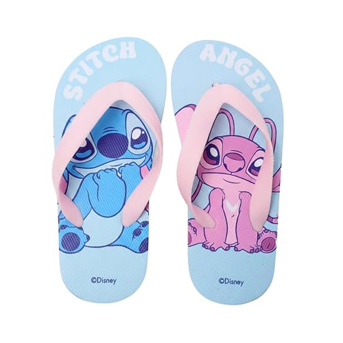 Disney Stitch Chanclas para Niñas, Sandalias de Verano, Regalo Niñas, Talla EU 32/33