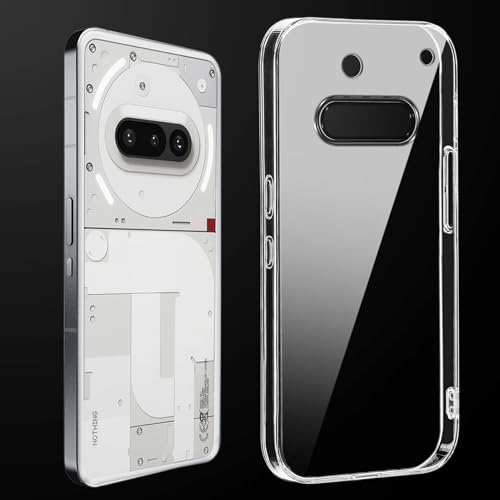 Image of DIZORO Compatible with Nothing 3a Back Cover Case Clear,[ Anti Yellow ][Military Grade Protection] Hard PC Back Cover Transparent