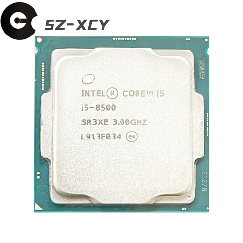 Processeur CPU I5-8500 à Six cœurs et Six Threads 9 Mo Cache Socket LGA 1151 65W - 3