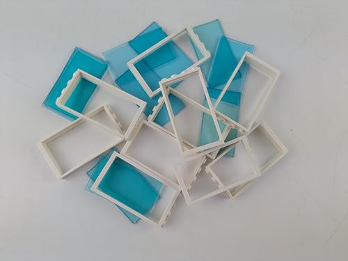 Lego® Fenster Set 1x4x6 Weiß – 10 Stück Architektur-Fenster mit Transparent-Blauen Scheiben | Ideal für City Häuser, MOCs & kreative Stadtlandschaften Lego® Fenster Set 1x4x6 Weiß – 10 Stück Architektur-Fenster mit Transparent-Blauen Scheiben | Ideal für City Häuser, MOCs & kreative Stadtlandschaften