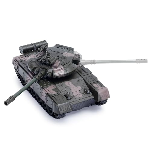 RC Panzer im Maßstab 1:20 – 2,4GHz ferngesteuertes Militärspielzeug mit realistischen Geräuschen & Lichtern, Kinder & Erwachsene