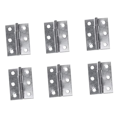 CIYODO 32pcs Back Flap Hinge Back Cover Hinges Door Hinges Stainless Hinges Ac Drain Hose Drawer Butt Hinge Counter Hinge Window Hinge Stainless Steel Hinge Silver