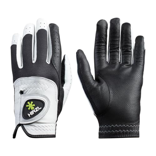 Gant de golf Trust Control 2.0 blanc et noir idéal pour vos parcours de week-end Cadet L