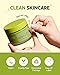 GLAM UP Moisturizing Avocado Clay Mask - Deep Pore Cleansing Detox Clay Mask with Bentonite, Kaolin Clay and Avocado - Vegan Clay Mask for Face and Body - (125ml/4.23 Oz)