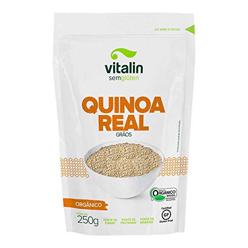 Quinoa Real em Grãos Orgânica - Vitalin Sem glúten