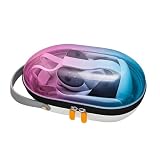 AWINNER Compatible for Meta Quest 3 Case,Hard Carrying Bag VR Headset Accessories,Ultra-Sleek Colorful Design for Travel (Gradient Color)