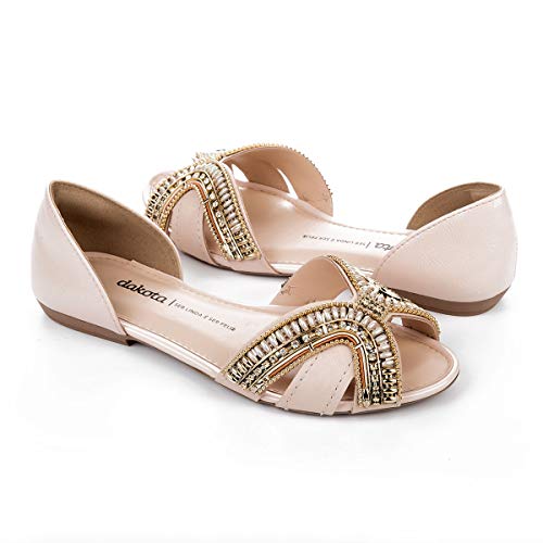 Sandália Dakota Rasteira Feminino Aveia 37