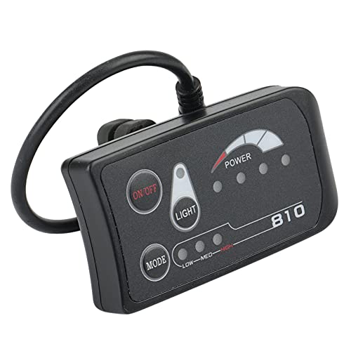 LEDディスプレイコネクター810、電動自転車サイクリング用、スピードメーター、EbikeヘッドライトとLEDコントローラーを接続し、防水