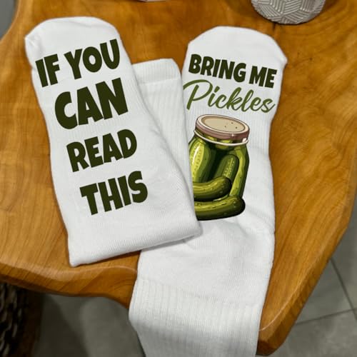 Bring Me Pickles Socks – Funny Novelty Food Lover Gift4
