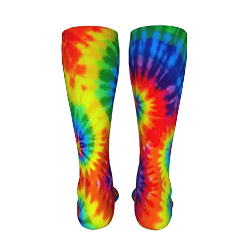 Knee High Kids Soccer Socks Youth Girls Boys, Novelty Long Compression Tube Socks for Softball Running Gifts 19.8in4