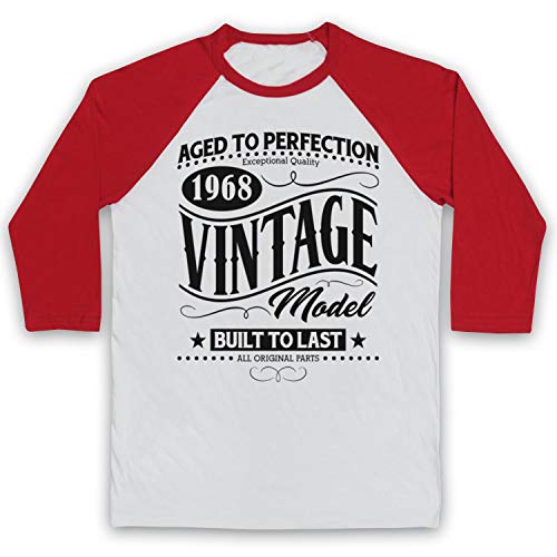 T-shirt de baseball 1968 vintage unique pour un cadeau d'anniversaire retro