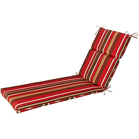 Pillow Perfect Outdoor Chaise Lounge Cushion Cover