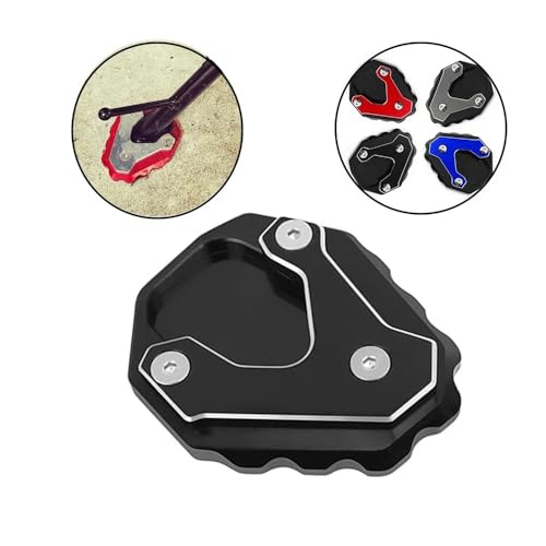 Plaque support de béquille moto pour stationner sur herbe et sable - 2