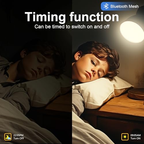 Lampadina E27 LED Bluetooth Mesh G150, 18W equivalenti a 200W, 2880Lumen, RGB dimmerabile, Applicazione di controllo 2700k-6500k, Musica sincrona cambia colore - Illuminazione - Immagine 6