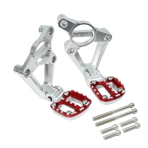 Repose-pieds arrière X-ADV 750 anti-glisse en aluminium robuste