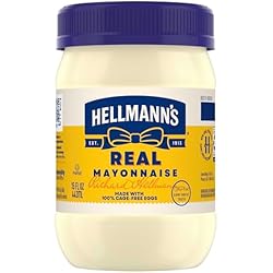 1 of Hellmann's Real Mayonnaise Real Mayo For a Creamy Sandwich Spread or Condiment Gluten Free, Made With Cage-Free Eggs 15 oz