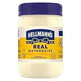 Hellmann's Real Mayonnaise Real Mayo For a Creamy Sandwich Spread or Condiment Gluten Free, Made With Cage-Free Eggs 15 oz