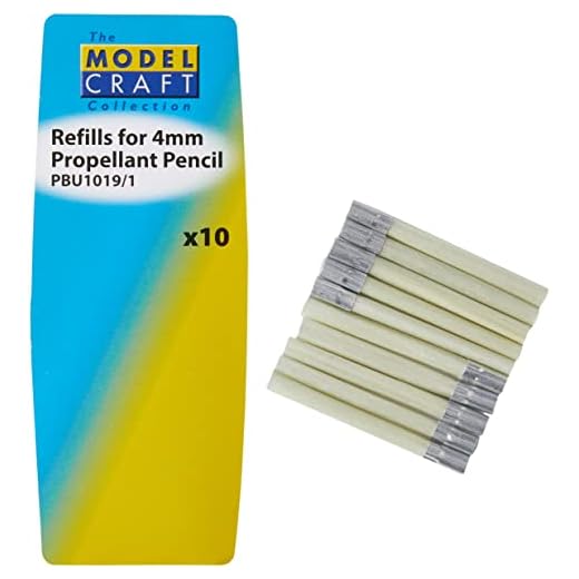 Fibra de Vidrio de Recambio Model Craft 10 x 4 mm, 10 Unidades