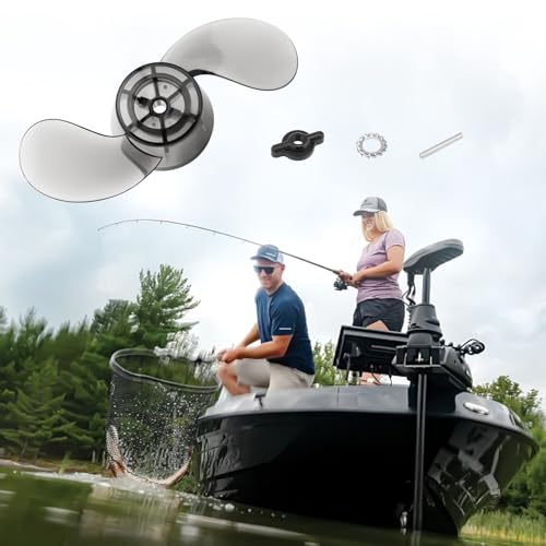 Sxkxm MKP-3 Prop Replacement for Minn Kota Trolling Motor Propeller (Pre-1994 Models), 2061151 Vanishing Prop Replace 1378211 Prop Kit, Trolling Motor Replacement Parts - Thumbnail 7