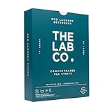 The Lab Co. Laundry Detergent Strips Washing Sheets | Eco Ultra-Concentrated | Non-Bio for Sensitive Skin | Non-Toxic | EDC-Free | Lab-Tested | Fragrance Free Unscented Odourless | 64 Loads