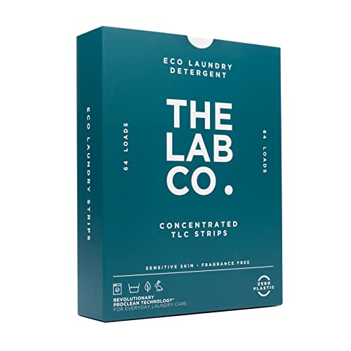 The Lab Co. Laundry Detergent Strips Sheets 64...