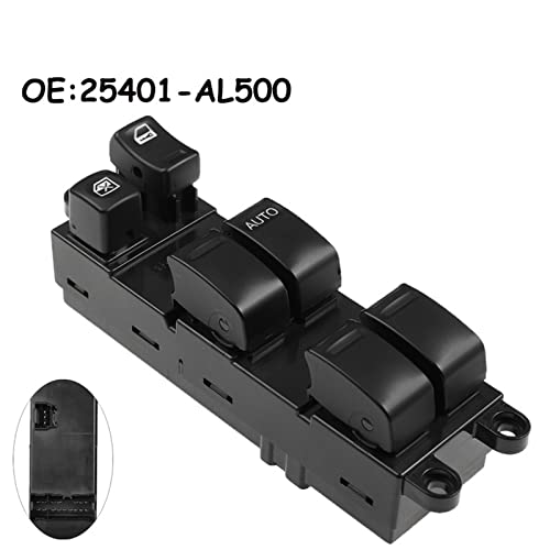 Commutateur de vitre électrique 25401AL500 de remplacement pour commande auto - 2