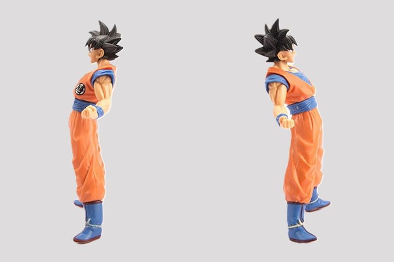 Image of Awestuffs DBZ Goku Large Action Figure Limited Edition Figure Manga Toy Collectible (Son Goku)