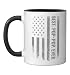 Best Pop-Pop Ever American Flag Patriotic Ceramic Mug, Black/White