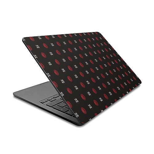 Sticker MacBook Air 13.6 A2681 AC Milan évite rayures protection vinyle