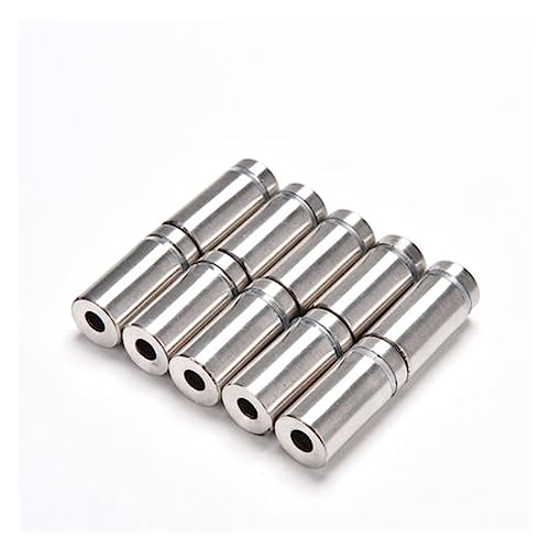 Vis d'entretoise acrylique de haute précision en acier argent - 5