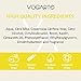 Vogarte Hair Styling Matte Clay for Men, Strong Hold Zero Shine Hair Wax, Natural Textured Finish with Volume Boost, Water-Based Formula, No Residue, For Short & Medium Hair, 3.52 oz