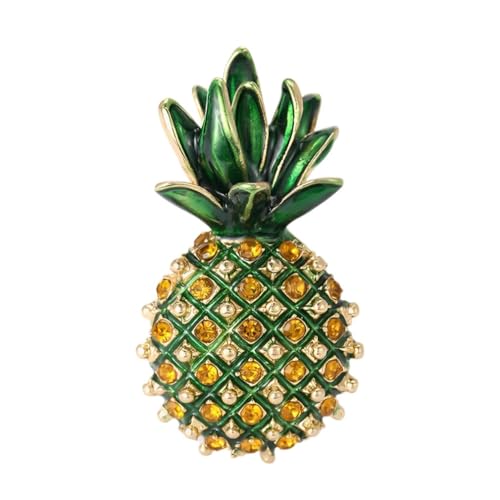 Broche bohème ananas verte une idée cadeau originale pour sublimer un sac ou costume