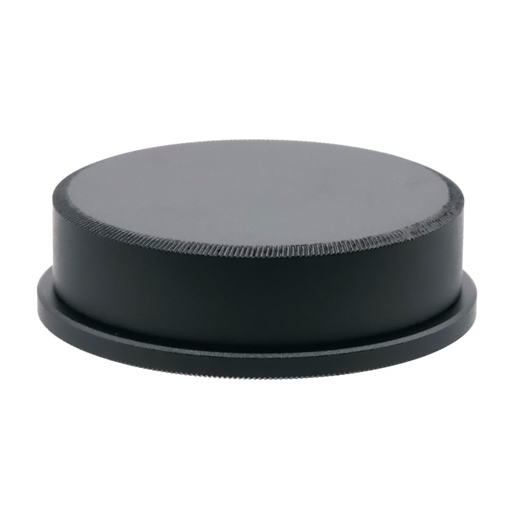 M39/M42 Rear Lens Cap+Camera Body Cap Metal Camera Cover Set for M39 L39/M42 Screw Mount Camera Lens (M39,Black)