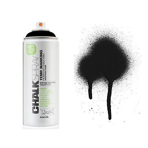 Montana Cans Sprühkreide schwarz temporäre Markierung...