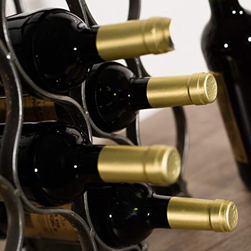 Soporte para Botellas de Vino Industrial 34x18x41 cm miniatura 5