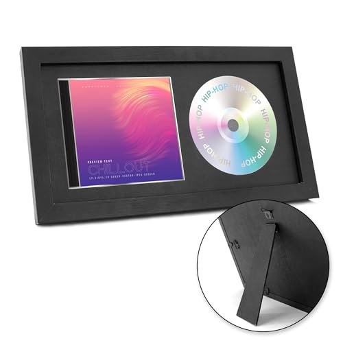 Regalo ideale per gli amanti della musica: perfetto per esporre i loro album firmati, reperti rari o CD preferiti, band o artisti. Il suo design elegante e la costruzione robusta consentono loro di creare una parete musicale personalizzata.