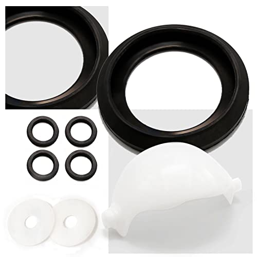 Image of 34117 Waste Ball Kit Rv Toilet Seal Compatible with Thetford Aqua Magic Style Lite, Style II & Style Plus and Residence Toilet Replacement