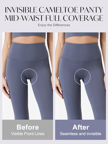 OVRUNS Seamless Underwear for Women Skin-friendly Breathable No Show Panty Liners Invisible Workout Gym Briefs2