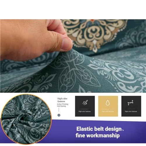 Fundas para sofa para salon familiar protector transpirable estampado YZ-1 S 5
