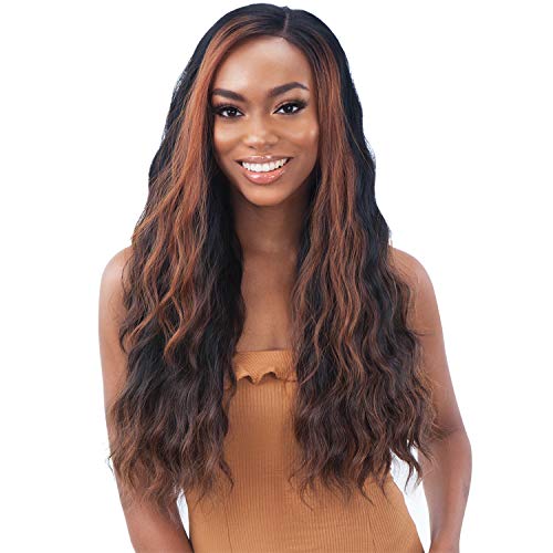 Shake N Go Organique Mastermix Synthetic Weave Extension - BALI WAVE 4PCS 18"/20"/22"(1 Jet Black)