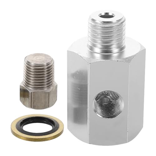 SOESFOUFU Aluminum Alloy Quick Connector Oil Pressure Tee Port Fit E36 Car Accessories