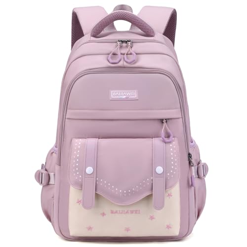 Amythe Schulrucksack Mädchen Teenager, 2025 Schulranzen Groß...