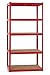 Stagecaptain HR-175 RD Heavyrack estantería de madera Rojo