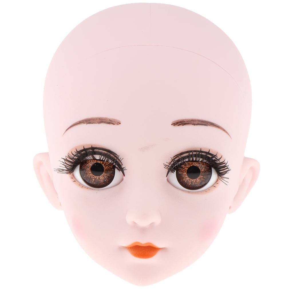 Calandis™ 1/3 Lifelike Girl Doll Make Up Head with Eyes for Bjd Doll Body Parts Accs | Full Size, Sd | Dollfie & Bjds | by Brand, Company, Character | Dolls-image-30