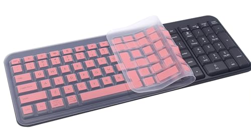 Protector de teclado de silicona para Logitech MK250 y K250 miniatura 5
